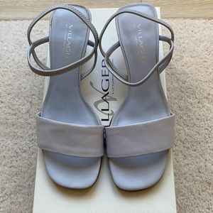 vintage periwinkle heels - size 7